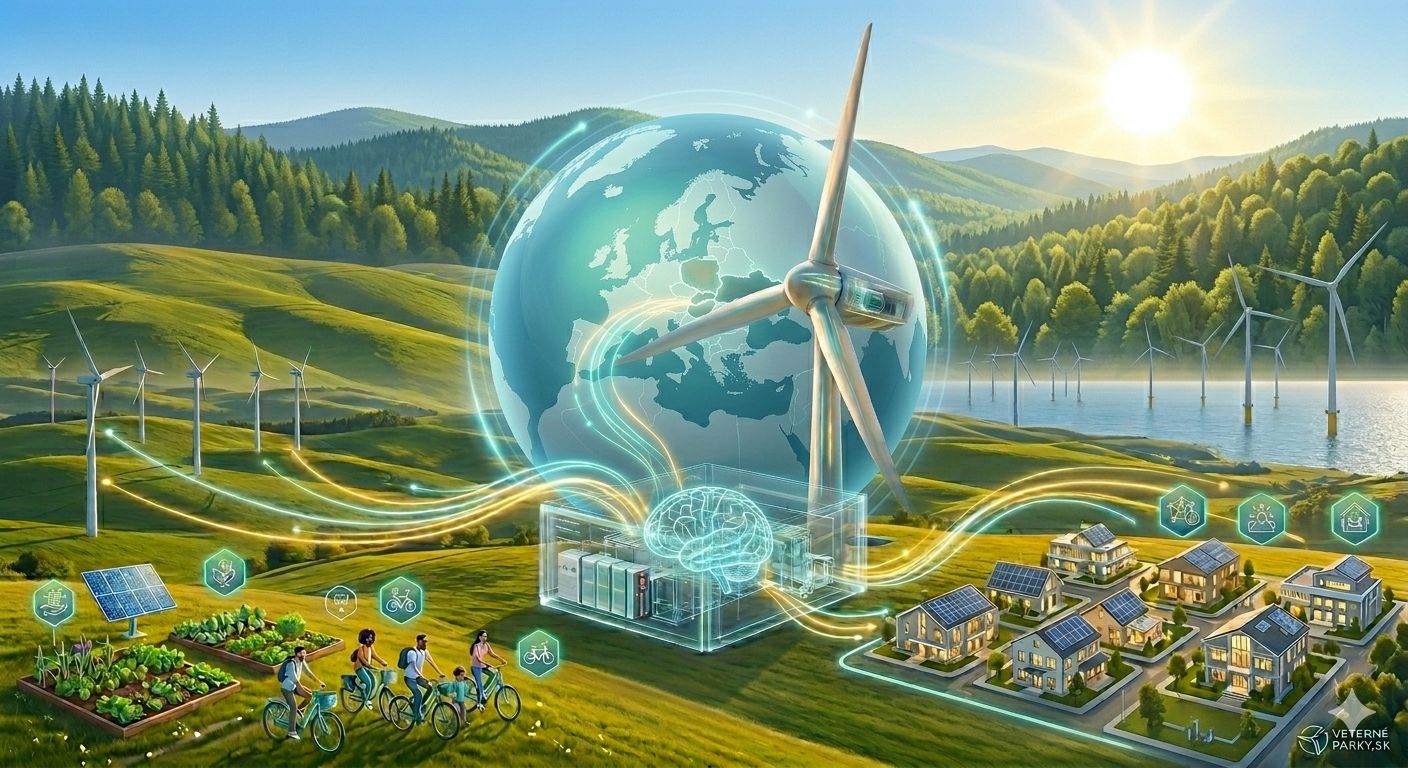 veterneparky generátor zelenej energie