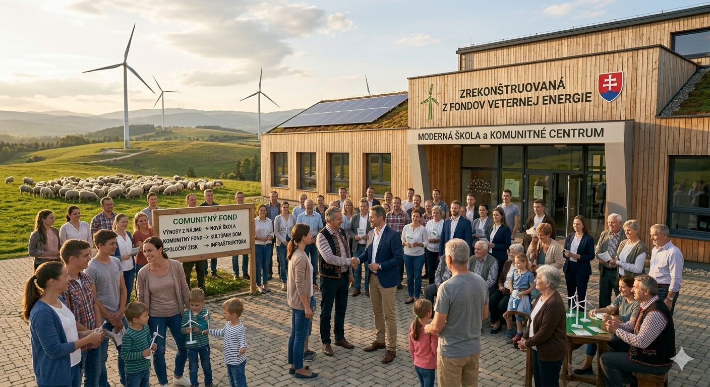 Moderná škola zrekonštruovaná z fondov veternej energie