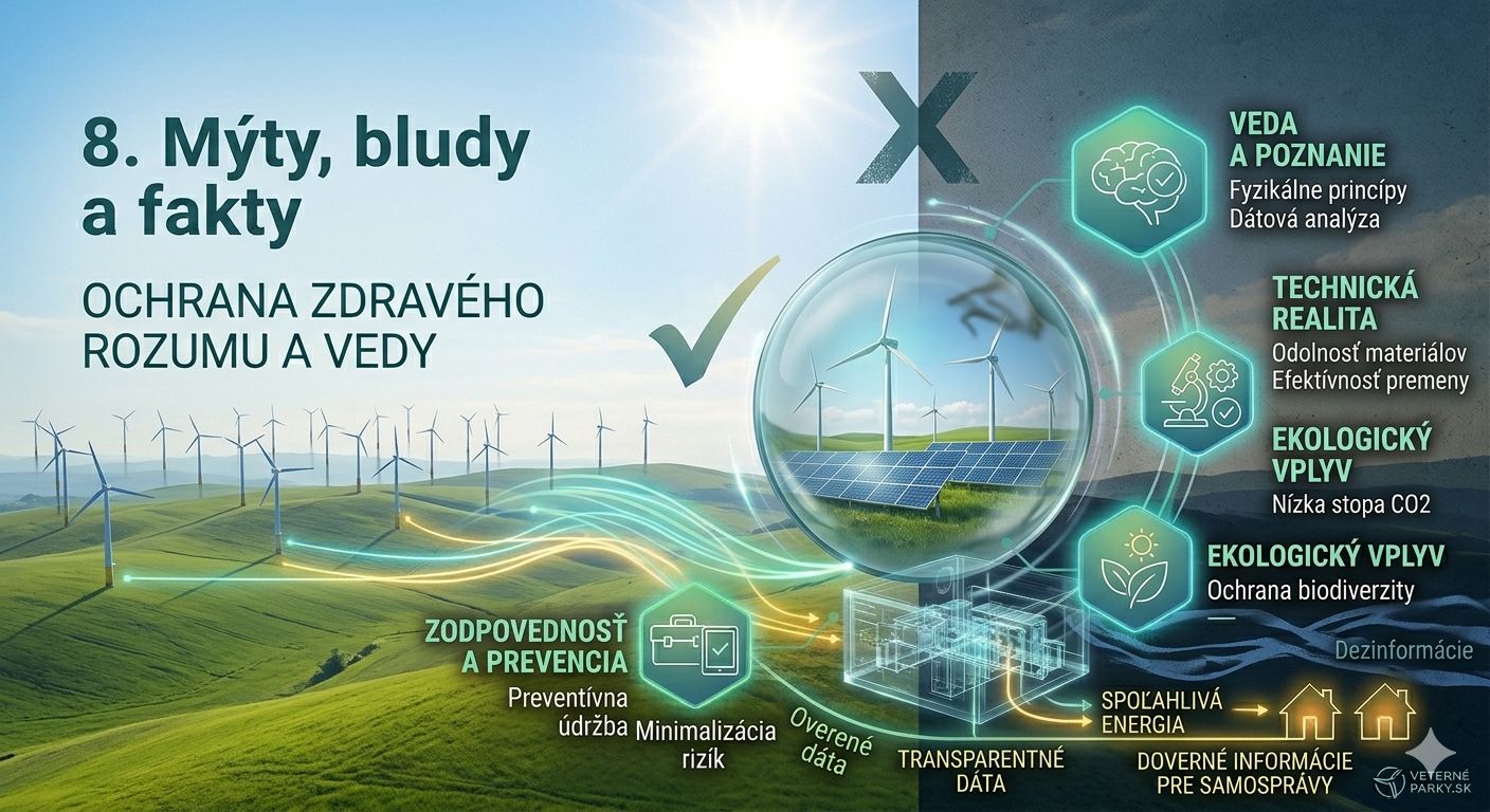 Veterné parky: mýty, bludy a fakty